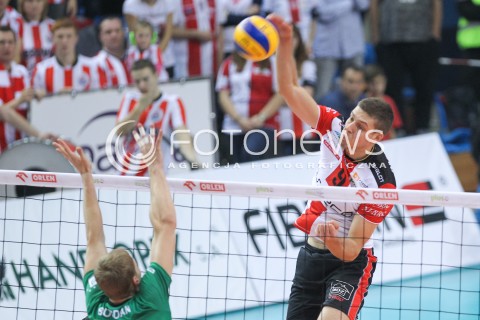 07.11.2015 RZESZOW<br />SIATKOWKA PLUSLIGA 2015/2016 MEN VOLLEYBALL POLAND POLISH PLUS LIGA LEAGUE SEASON 2015/2016<br />MECZ ASSECO RESOVIA RZESZOW - BBTS BIELSKO BIALA <br />N/Z DMYTRO PASHYTSKYY ( PASZYCKI ) <br /> 