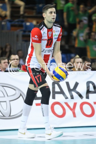  07.11.2015 RZESZOW<br />SIATKOWKA PLUSLIGA 2015/2016 MEN VOLLEYBALL POLAND POLISH PLUS LIGA LEAGUE SEASON 2015/2016<br />MECZ ASSECO RESOVIA RZESZOW - BBTS BIELSKO BIALA <br />N/Z NIKOLAY PENCHEV ( NIKOLAJ PENCZEW ) SYLWETKA <br /> 