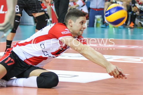 07.11.2015 RZESZOW<br />SIATKOWKA PLUSLIGA 2015/2016 MEN VOLLEYBALL POLAND POLISH PLUS LIGA LEAGUE SEASON 2015/2016<br />MECZ ASSECO RESOVIA RZESZOW - BBTS BIELSKO BIALA <br />N/Z NIKOLAY PENCHEV ( NIKOLAJ PENCZEW ) SYLWETKA <br /> 