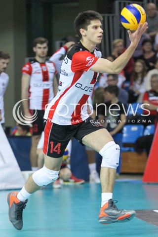  07.11.2015 RZESZOW<br />SIATKOWKA PLUSLIGA 2015/2016 MEN VOLLEYBALL POLAND POLISH PLUS LIGA LEAGUE SEASON 2015/2016<br />MECZ ASSECO RESOVIA RZESZOW - BBTS BIELSKO BIALA <br />N/Z ALEKSANDER SLIWKA SYLWETKA <br /> 