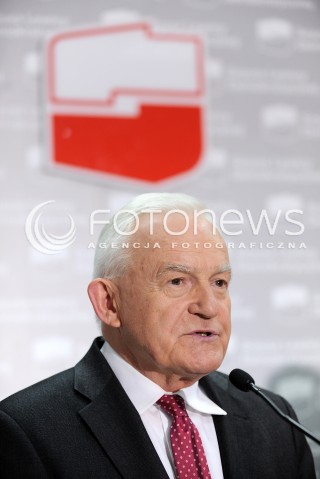  07.11.2015 WARSZAWA<br />RADA KRAJOWA SLD KONFERENCJA PRASOWA<br />N/Z LESZEK MILLER<br /> 