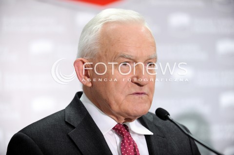  07.11.2015 WARSZAWA<br />RADA KRAJOWA SLD KONFERENCJA PRASOWA<br />N/Z LESZEK MILLER<br /> 