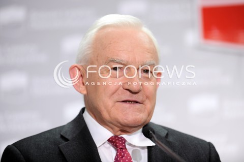  07.11.2015 WARSZAWA<br />RADA KRAJOWA SLD KONFERENCJA PRASOWA<br />N/Z LESZEK MILLER<br /> 