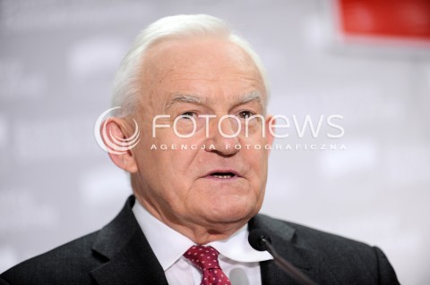  07.11.2015 WARSZAWA<br />RADA KRAJOWA SLD KONFERENCJA PRASOWA<br />N/Z LESZEK MILLER<br /> 