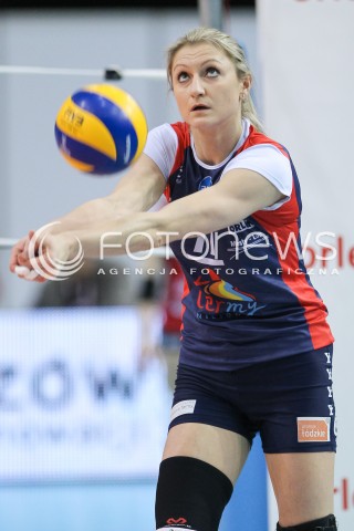  09.11.2015 RZESZOW<br />SIATKOWKA ORLEN LIGA 2015/2016 WOMEN VOLLEYBALL POLAND POLISH ORLENLIGA LEAGUE SEASON 2015/2016<br />MECZ DEVELOPRES SKYRES RZESZOW - BUDOWLANI LODZ<br />N/Z SYLWIA PYCIA SYLWETKA <br /> 