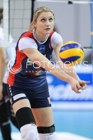  09.11.2015 RZESZOW<br />SIATKOWKA ORLEN LIGA 2015/2016 WOMEN VOLLEYBALL POLAND POLISH ORLENLIGA LEAGUE SEASON 2015/2016<br />MECZ DEVELOPRES SKYRES RZESZOW - BUDOWLANI LODZ<br />N/Z SYLWIA PYCIA SYLWETKA <br /> 