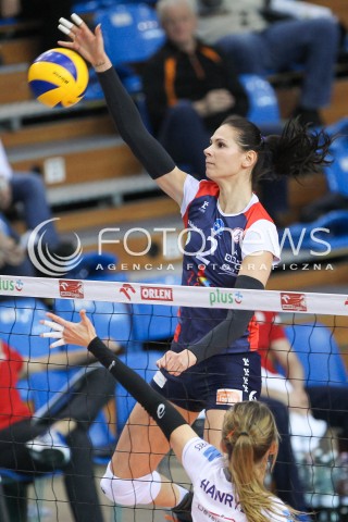  09.11.2015 RZESZOW<br />SIATKOWKA ORLEN LIGA 2015/2016 WOMEN VOLLEYBALL POLAND POLISH ORLENLIGA LEAGUE SEASON 2015/2016<br />MECZ DEVELOPRES SKYRES RZESZOW - BUDOWLANI LODZ<br />N/Z ANA OTASEVIC <br /> 