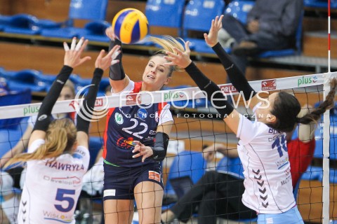  09.11.2015 RZESZOW<br />SIATKOWKA ORLEN LIGA 2015/2016 WOMEN VOLLEYBALL POLAND POLISH ORLENLIGA LEAGUE SEASON 2015/2016<br />MECZ DEVELOPRES SKYRES RZESZOW - BUDOWLANI LODZ<br />N/Z MARTYNA GRAJBER <br /> 