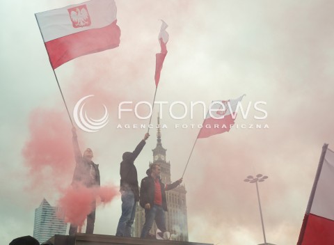 Marsz Niepodległości w Warszawie