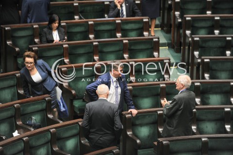  12.11.2015 WARSZAWA<br />PIERWSZE POSIEDZENIE SEJMU<br />N/Z POSLOWIE MACIEJ WASIK<br /> 