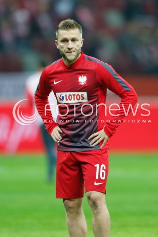  13.11.2015 WARSZAWA PILKA NOZNA <br />FRIENDLY FOOTBALL MATCH<br />POLISH NATIONAL TEAM<br />MECZ TOWARZYSKI<br />MECZ POLSKA - ISLANDIA<br />N/Z JAKUB BLASZCZYKOWSKI<br /> 
