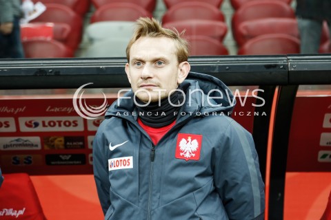  13.11.2015 WARSZAWA PILKA NOZNA <br />FRIENDLY FOOTBALL MATCH<br />POLISH NATIONAL TEAM<br />MECZ TOWARZYSKI<br />MECZ POLSKA - ISLANDIA<br />N/Z SEBASTIAN MILA<br /> 