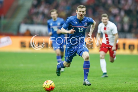  13.11.2015 WARSZAWA PILKA NOZNA <br />FRIENDLY FOOTBALL MATCH<br />POLISH NATIONAL TEAM<br />MECZ TOWARZYSKI<br />MECZ POLSKA - ISLANDIA<br />N/Z JON DADI BODVARSSON<br /> 