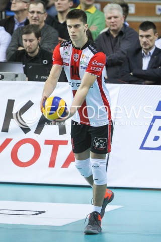  14.11.2015 RZESZOW<br />SIATKOWKA PLUSLIGA 2015/2016 MEN VOLLEYBALL POLAND POLISH PLUS LIGA LEAGUE SEASON 2015/2016<br />MECZ ASSECO RESOVIA RZESZOW - JASTRZEBSKI WEGIEL<br />N/Z ALEKSANDER SLIWKA SYLWETKA <br /> 