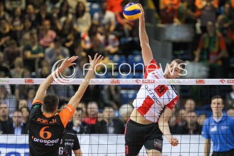  14.11.2015 RZESZOW<br />SIATKOWKA PLUSLIGA 2015/2016 MEN VOLLEYBALL POLAND POLISH PLUS LIGA LEAGUE SEASON 2015/2016<br />MECZ ASSECO RESOVIA RZESZOW - JASTRZEBSKI WEGIEL<br />N/Z DMYTRO PASHYTSKYY ( PASZYCKI ) <br /> 