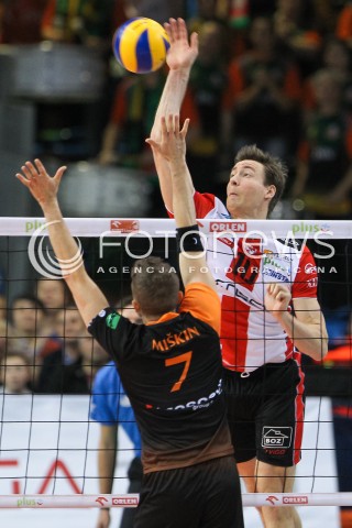  14.11.2015 RZESZOW<br />SIATKOWKA PLUSLIGA 2015/2016 MEN VOLLEYBALL POLAND POLISH PLUS LIGA LEAGUE SEASON 2015/2016<br />MECZ ASSECO RESOVIA RZESZOW - JASTRZEBSKI WEGIEL<br />N/Z JOCHEN SCHOPS <br /> 