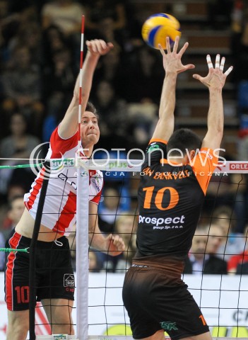  14.11.2015 RZESZOW<br />SIATKOWKA PLUSLIGA 2015/2016 MEN VOLLEYBALL POLAND POLISH PLUS LIGA LEAGUE SEASON 2015/2016<br />MECZ ASSECO RESOVIA RZESZOW - JASTRZEBSKI WEGIEL<br />N/Z JOCHEN SCHOPS <br /> 