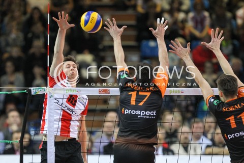  14.11.2015 RZESZOW<br />SIATKOWKA PLUSLIGA 2015/2016 MEN VOLLEYBALL POLAND POLISH PLUS LIGA LEAGUE SEASON 2015/2016<br />MECZ ASSECO RESOVIA RZESZOW - JASTRZEBSKI WEGIEL<br />N/Z JOCHEN SCHOPS <br /> 