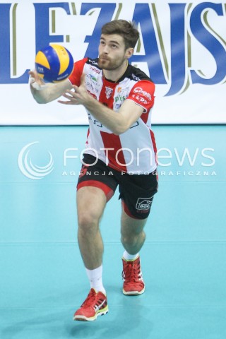  14.11.2015 RZESZOW<br />SIATKOWKA PLUSLIGA 2015/2016 MEN VOLLEYBALL POLAND POLISH PLUS LIGA LEAGUE SEASON 2015/2016<br />MECZ ASSECO RESOVIA RZESZOW - JASTRZEBSKI WEGIEL<br />N/Z DAWID DRYJA SYLWETKA <br /> 