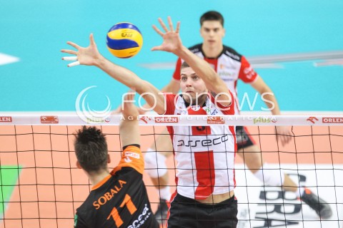  14.11.2015 RZESZOW<br />SIATKOWKA PLUSLIGA 2015/2016 MEN VOLLEYBALL POLAND POLISH PLUS LIGA LEAGUE SEASON 2015/2016<br />MECZ ASSECO RESOVIA RZESZOW - JASTRZEBSKI WEGIEL<br />N/Z DMYTRO PASHYTSKYY ( PASZYCKI ) <br /> 