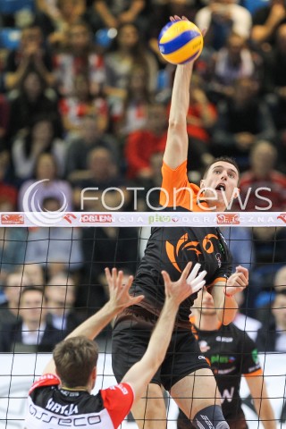  14.11.2015 RZESZOW<br />SIATKOWKA PLUSLIGA 2015/2016 MEN VOLLEYBALL POLAND POLISH PLUS LIGA LEAGUE SEASON 2015/2016<br />MECZ ASSECO RESOVIA RZESZOW - JASTRZEBSKI WEGIEL<br />N/Z DAMIAN BORUCH <br /> 