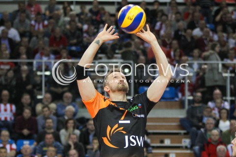  14.11.2015 RZESZOW<br />SIATKOWKA PLUSLIGA 2015/2016 MEN VOLLEYBALL POLAND POLISH PLUS LIGA LEAGUE SEASON 2015/2016<br />MECZ ASSECO RESOVIA RZESZOW - JASTRZEBSKI WEGIEL<br />N/Z MICHAL MASNY SYLWETKA <br /> 