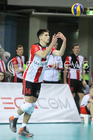  14.11.2015 RZESZOW<br />SIATKOWKA PLUSLIGA 2015/2016 MEN VOLLEYBALL POLAND POLISH PLUS LIGA LEAGUE SEASON 2015/2016<br />MECZ ASSECO RESOVIA RZESZOW - JASTRZEBSKI WEGIEL<br />N/Z ALEKSANDER SLIWKA SYLWETKA <br /> 