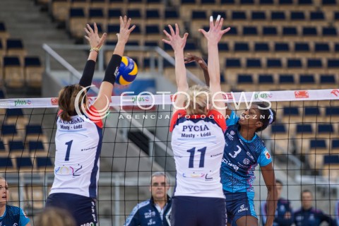  16.11.2015 LODZ SIATKOWKA ORLEN LIGA SEZON 2015/2016 VOLLEYBALL POLISH SEASON <br />
BEEF MASTER BUDOWLANI LODZ - KPS CHEMIK POLICE N/Z  MADELAYNNE MONTANO<br />
 