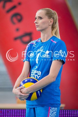  16.11.2015 LODZ SIATKOWKA ORLEN LIGA SEZON 2015/2016 VOLLEYBALL POLISH SEASON <br />
BEEF MASTER BUDOWLANI LODZ - KPS CHEMIK POLICE N/Z ANNA WERBLINSKA SYLWETKA<br />
 