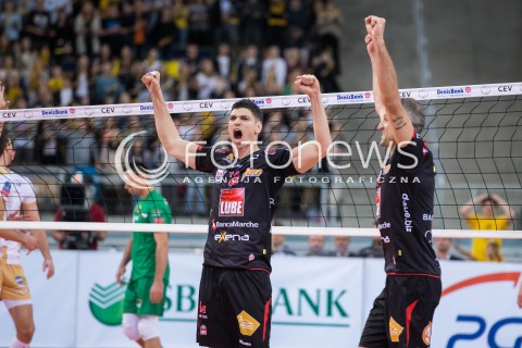  18.11.2015 LODZ POLAND<br />
SIATKOWKA LIGA MISTRZOW MEN CEV VOLLEYBALL CHAMPIONS LEAGUE 2015/2016<br />
MATCH PGE SKRA BELCHATOW - CUCINE LUBE CIVITANOVA<br />
N/Z RADOSC EMOCJE<br />
 
