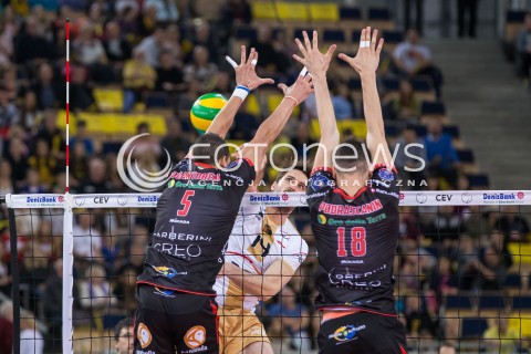  18.11.2015 LODZ POLAND<br />
SIATKOWKA LIGA MISTRZOW MEN CEV VOLLEYBALL CHAMPIONS LEAGUE 2015/2016<br />
MATCH PGE SKRA BELCHATOW - CUCINE LUBE CIVITANOVA<br />
N/Z MARCEL GROMADOWSKI<br />
 