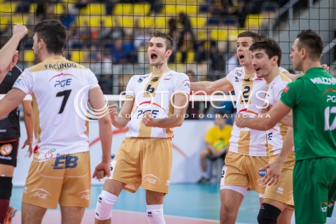  18.11.2015 LODZ POLAND<br />
SIATKOWKA LIGA MISTRZOW MEN CEV VOLLEYBALL CHAMPIONS LEAGUE 2015/2016<br />
MATCH PGE SKRA BELCHATOW - CUCINE LUBE CIVITANOVA<br />
N/Z RADOSC EMOCJE<br />
 