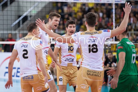  18.11.2015 LODZ POLAND<br />
SIATKOWKA LIGA MISTRZOW MEN CEV VOLLEYBALL CHAMPIONS LEAGUE 2015/2016<br />
MATCH PGE SKRA BELCHATOW - CUCINE LUBE CIVITANOVA<br />
N/Z RADOSC EMOCJE<br />
 