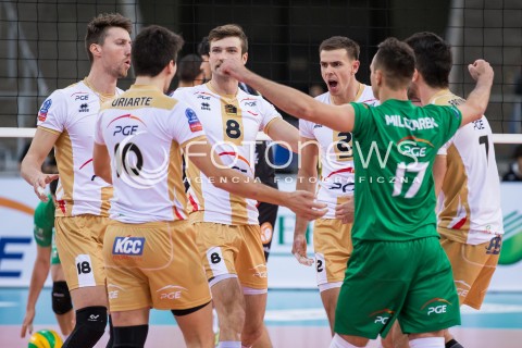  18.11.2015 LODZ POLAND<br />
SIATKOWKA LIGA MISTRZOW MEN CEV VOLLEYBALL CHAMPIONS LEAGUE 2015/2016<br />
MATCH PGE SKRA BELCHATOW - CUCINE LUBE CIVITANOVA<br />
N/Z RADOSC EMOCJE<br />
 