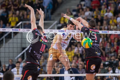  18.11.2015 LODZ POLAND<br />
SIATKOWKA LIGA MISTRZOW MEN CEV VOLLEYBALL CHAMPIONS LEAGUE 2015/2016<br />
MATCH PGE SKRA BELCHATOW - CUCINE LUBE CIVITANOVA<br />
N/Z FACUNDO CONTE<br />
 