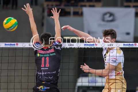  18.11.2015 LODZ POLAND<br />
SIATKOWKA LIGA MISTRZOW MEN CEV VOLLEYBALL CHAMPIONS LEAGUE 2015/2016<br />
MATCH PGE SKRA BELCHATOW - CUCINE LUBE CIVITANOVA<br />
N/Z NICOLAS MARECHAL<br />
 