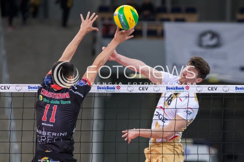  18.11.2015 LODZ POLAND<br />
SIATKOWKA LIGA MISTRZOW MEN CEV VOLLEYBALL CHAMPIONS LEAGUE 2015/2016<br />
MATCH PGE SKRA BELCHATOW - CUCINE LUBE CIVITANOVA<br />
N/Z NICOLAS MARECHAL<br />
 