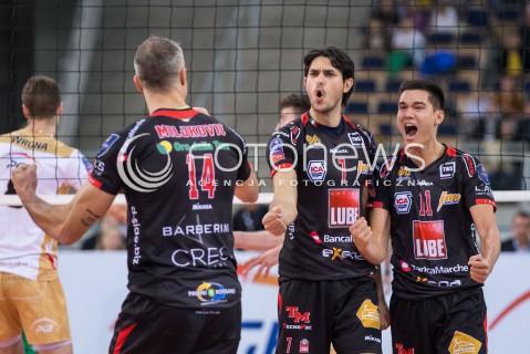  18.11.2015 LODZ POLAND<br />
SIATKOWKA LIGA MISTRZOW MEN CEV VOLLEYBALL CHAMPIONS LEAGUE 2015/2016<br />
MATCH PGE SKRA BELCHATOW - CUCINE LUBE CIVITANOVA<br />
N/Z RADOSC EMOCJE<br />
 