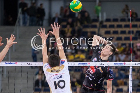  18.11.2015 LODZ POLAND<br />
SIATKOWKA LIGA MISTRZOW MEN CEV VOLLEYBALL CHAMPIONS LEAGUE 2015/2016<br />
MATCH PGE SKRA BELCHATOW - CUCINE LUBE CIVITANOVA<br />
N/Z KLEMEN CEBULJ<br />
 