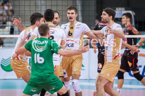  18.11.2015 LODZ POLAND<br />
SIATKOWKA LIGA MISTRZOW MEN CEV VOLLEYBALL CHAMPIONS LEAGUE 2015/2016<br />
MATCH PGE SKRA BELCHATOW - CUCINE LUBE CIVITANOVA<br />
N/Z RADOSC EMOCJE<br />
 