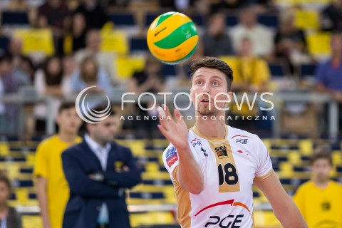  18.11.2015 LODZ POLAND<br />
SIATKOWKA LIGA MISTRZOW MEN CEV VOLLEYBALL CHAMPIONS LEAGUE 2015/2016<br />
MATCH PGE SKRA BELCHATOW - CUCINE LUBE CIVITANOVA<br />
N/Z NICOLAS MARECHAL<br />
 