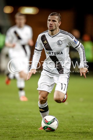  18.11.2015 WARSZAWA PILKA NOZNA <br />FOOTBALL POLISH 1/4 PUCHAR POLSKI STADION LEGII<br />MECZ LEGIA WARSZAWA - CHOJNICZANKA CHOJNICE<br />N/Z TOMASZ BRZYSKI<br /> 