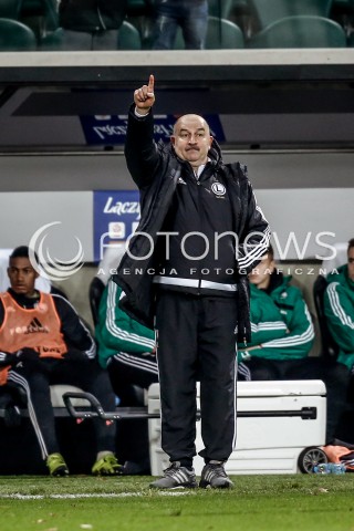  18.11.2015 WARSZAWA PILKA NOZNA <br />FOOTBALL POLISH 1/4 PUCHAR POLSKI STADION LEGII<br />MECZ LEGIA WARSZAWA - CHOJNICZANKA CHOJNICE<br />N/Z TRENER LEGII STANISLAW CZERCZESOW<br /> 
