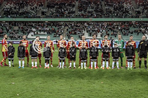  18.11.2015 WARSZAWA PILKA NOZNA <br />FOOTBALL POLISH 1/4 PUCHAR POLSKI STADION LEGII<br />MECZ LEGIA WARSZAWA - CHOJNICZANKA CHOJNICE<br />N/Z DRUZYNA CHOJNICZANKA CHOJNICE<br /> 