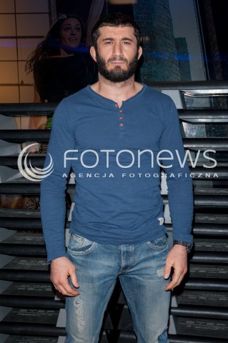  18.11.2015 WARSZAWA<br />MAMED KHALIDOV BADA PLUCA POLAKOW<br />N/Z MISTRZ FEDERACJI KSW MAMED KHALIDOV<br /> 