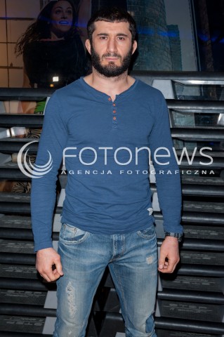  18.11.2015 WARSZAWA<br />MAMED KHALIDOV BADA PLUCA POLAKOW<br />N/Z MISTRZ FEDERACJI KSW MAMED KHALIDOV<br /> 