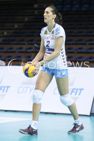  21.11.2015 RZESZOW <br />SIATKOWKA ORLEN LIGA 2015/2016 <br />WOMEN VOLLEYBALL POLAND POLISH ORLENLIGA LEAGUE SEASON 2015/2016 <br />MECZ DEVELOPRES SKYRES RZESZOW - KSZO OSTROWIEC SWIETOKRZYSKI<br />N/Z ANA OTASEVIC SYLWETKA <br /> 
