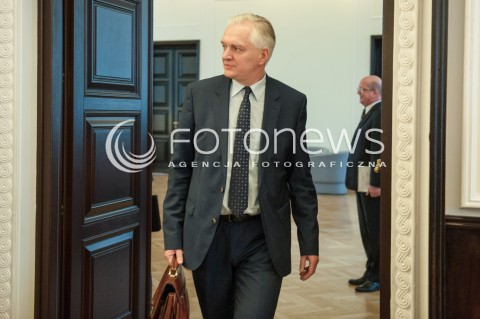  24.11.2014 WARSZAWA<br />POSIEDZENIE RADY MINISTROW<br />N/Z MINISTER NAUKI I SZKOLNICTWA WYZSZEGO JAROSLAW GOWIN<br /> 