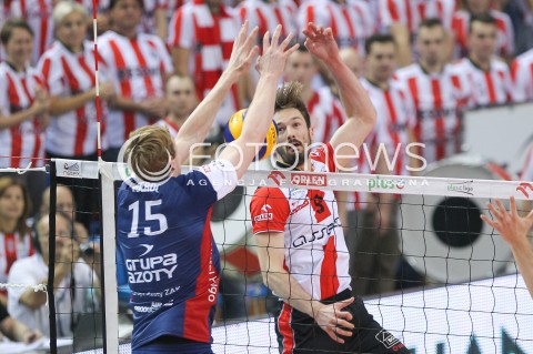  25.11.2015 RZESZOW<br />SIATKOWKA PLUSLIGA 2015/2016 MEN VOLLEYBALL POLAND POLISH PLUS LIGA LEAGUE SEASON 2015/2016<br />MECZ ASSECO RESOVIA RZESZOW - ZAKSA KEDZIERZYN KOZLE<br />N/Z JULIEN LYNEEL <br /> 