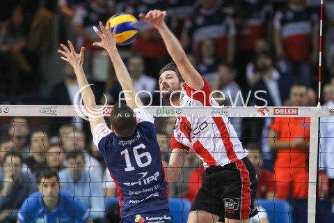  25.11.2015 RZESZOW<br />SIATKOWKA PLUSLIGA 2015/2016 MEN VOLLEYBALL POLAND POLISH PLUS LIGA LEAGUE SEASON 2015/2016<br />MECZ ASSECO RESOVIA RZESZOW - ZAKSA KEDZIERZYN KOZLE<br />N/Z JULIEN LYNEEL <br /> 